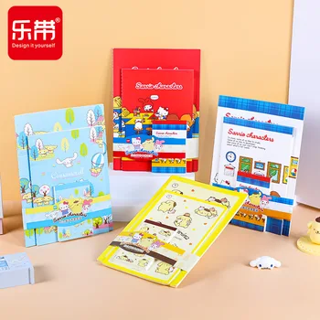 Sanrio 3 бр./лот Бележник Hello Kitty Notepad Cinnamoroll My Melody A5 B5 Coil Book Дневник на Макарата Седмичен Планер Дневен ред Подарък за деца