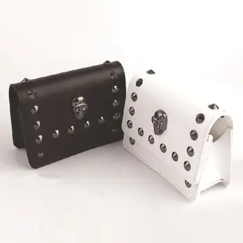 Голф-далекомер Кожена чанта Череп на Притежателя с магнитна закопчалка Калъф Далекомер Чанта за носене Лазерен далекомер Каишка Поясная чанта