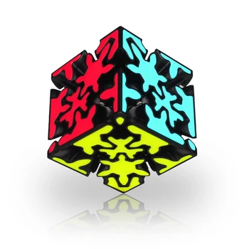 QIYI Crazy Gear Magic Puzzle Cube Играчка Без Етикети, търговия на Едро Цената е Лесно Обучение Умна Мъдрост Cubo Magico Магия Photo Cube