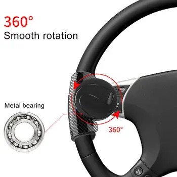 Универсална дръжка на завоя кола управление с плавно движение на 360 градуса за волана на колата K5 Dl3 Elantra Кормилни колела