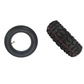 А безкамерни гуми 10X3,0 за електрически скутер Kugoo M4 Pro, 10-инчов устойчива на плъзгане вакуумната гума за бягане по неравен терен