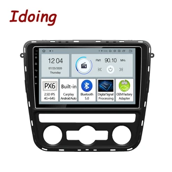 Idoing Android Авто Радио Мултимедиен Плеър За Volkswagen-passat GPS Навигация Carplay Auto Bluetooth5.0 Главното устройство Без 2 Din DVD