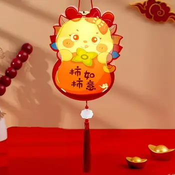 Китайски фенер с дракон, фенер за взаимодействието на родителите и детето 2024, мультяшное украса, ръчно изработени във формата на дракон с led за китай