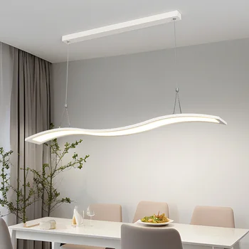 Модерен минималистичен led окачен лампа, Кухненска маса, окачена лампа, Дизайн на окачването, Декорация на дома, осветителни Тела за помещения