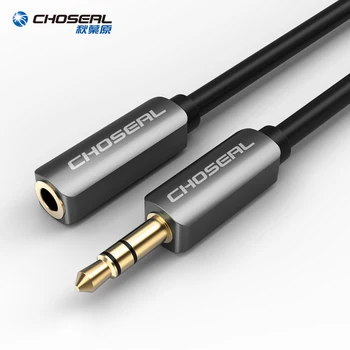 CHOSEAL 3.5 мм аудио кабел удължителен кабел Аудио Ядро на Мъжкия към Женския Aux Кабел Кабел за Слушалки за iPhone MP3 MP4 Плейър 1/1.5/2/3/5M