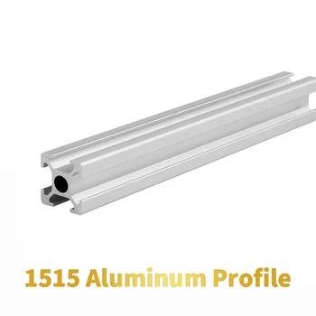 2 ЕЛЕМЕНТА от алуминиеви профили 1515 европейски стандарт с дължина 100-550 мм от анодизиран экструзионного материал за дограма на 3D принтери с ЦПУ