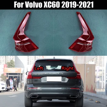 За Volvo XC60 2019 2020 2021 Капак Заден Стоп Прозрачен Корпус Задната Лампа Лампа Обектив Замени Оригинална Лампа От Плексиглас