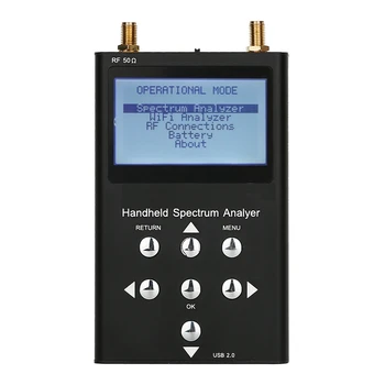 Многофункционален Ръчен Анализатор на спектъра с двойна антена 15M-3G Rf Explorer Spectrum Analyzer