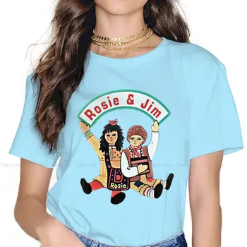 Кукли 4XL Тениска Rosie and Jim Kids Детски блузи с телевизионен принтом Удобна тениска Дамски специална тениска