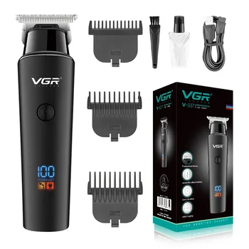 VGR Машина за подстригване на коса Тример за мъже Електрическа Професионални фризьорски салон фризьорски салон машини Режещо оборудване Акумулаторна v937