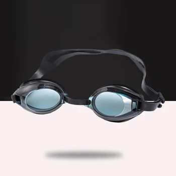 Плувни Очила за Мъже И Жени, Прозрачни Фарове за Плоски Водоустойчиви Леки Спортни Очила, Силикон Басейн, Детски Очила За Гмуркане