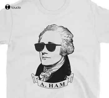 Риза Александър Хамилтън - Мюзикъл за Хамилтън в слънчеви очила - ризата е от 100% памук, модна тениска, Летни дамски ризи Xs-5Xl