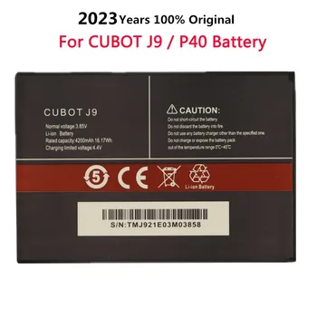 2023 Година с Висококачествена Батерия с Капацитет 4200 mah За Cubot J9, Cubot P40 AUCC Смяна на Батерия на Телефон + Номер за Проследяване