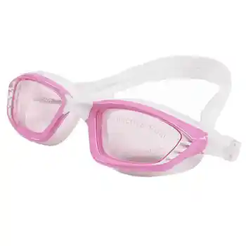 Мъжки, Дамски водоустойчив очила за плуване с покритие покритие, очила с защита срещу замъгляване и виолетови, очила за плаж, сърф, улични очила
