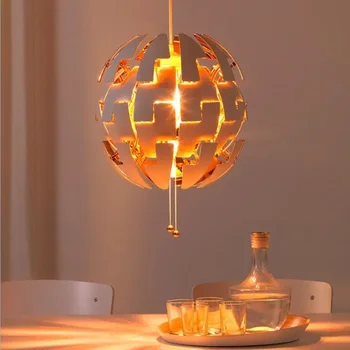 Окачен лампа Nordic Кухня Island, Дизайнерски led окачен лампа за масата за хранене, хол, ресторант, Творческа Деформируемое осветление