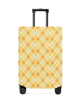 Марокански геометричен защитен калъф за пътищата багаж за 18-32-инчов куфара с пътни принадлежности, еластичен прахоустойчив калъф, защитен ръкав