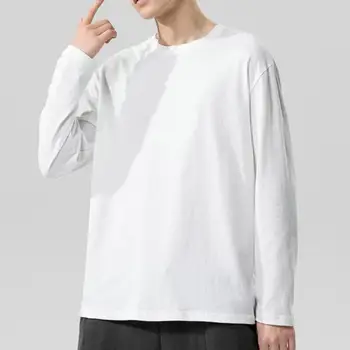 Есенна базова риза, мъжки ризи, плътен цвят, плюс размера на casual есен базова риза против бръчки за ежедневна употреба