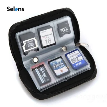 Многофункционална чанта за съхранение на Selens, холщовая карта памет, чанта за носене, градинска водоустойчив карта за чанти, аксесоари за фотография