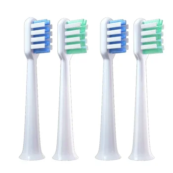 Подходяща наставка-четка 4 бр./компл. за почистване на DR. BEI C1 Грижа за устната кухина четка за Зъби с паста за зъби Инсталация дюзи за почистване на косата