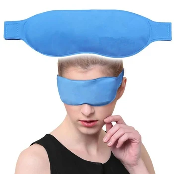Гел маска за очи за сън с топла и студена терапия еднократна употреба и бързо освобождаване