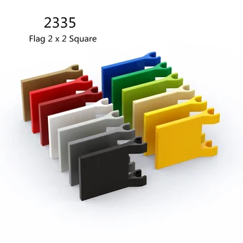 1 бр Строителни блокове 2335 Флаг 2 x 2 Квадратни колекция, обемна модулна играчка GBC за хай-тек MOC-набор от
