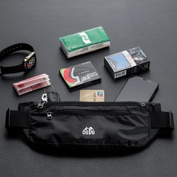 \Поясная чанта за джогинг, Водоустойчив поясная чанта, монтиране невидим колан, спортна чанта за спорт на открито, анти-кражба на чанта за мобилен телефон