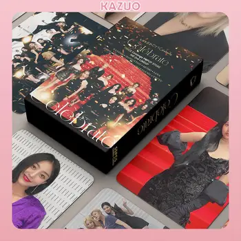 KAZUO 55 бр. Албум TWICE Celebrate Lomo Card Серия картички Kpop Photocards