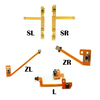 Преносимото лентов кабел за превключвател Nintend Joy Против ZR ZL L SL SR Гъвкав кабел за бутоните NS repair кабел Аксесоари за игри