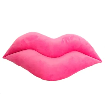 Розова възглавница за устни love 50 см, НОВ, творчески сексуални играчки, плюшевое украса за мека мебел, възглавници за столове