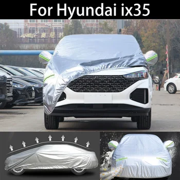 За Hyundai ix35 зимата automobile калъф, прахоустойчив, устойчиви на uv, защита от слънце и дъжд, водоустойчив калъф от градушка за кола