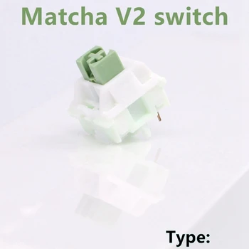 Линейни Ключове Iced Matcha с 5 контактни осите Hot Plug за игра на клавиатурата си САМ 